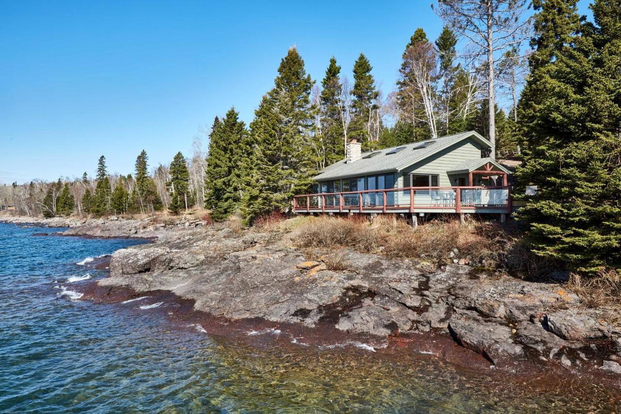 Reflections Cabin On Lake Superior - Near Lutsen Schroeder 外观 照片
